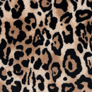 Tan Luxe Cuddle Bunny Jungle Cat 58"/60" Fabric per yard
