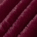 Luxe Cuddle Bunny Black Cherry" 58"/60" Fabric per yard