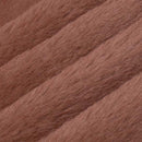 Luxe Cuddle Bunny Mocha 58"/60" Fabric per yard