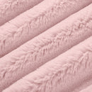Luxe Cuddle Bunny Rosewater 58"/60" Fabric per yard