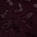 Luxe Cuddle Butterfly Black Cherry 58" - 60" Fabric per yard