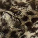 Chocolate Luxe Cuddle Cheetah 58"/60" Fabric per yard