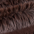 Luxe Cuddle Dreamy Brown 58"/60" Fabric per yard