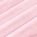 Luxe Cuddle Encore Baby Pink 58"/60" Fabric per yard