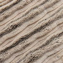 Luxe Cuddle Frosted Oceana Chocolate/Almnd 58" - 60" Fabric per yard