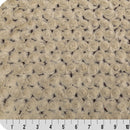 Luxe Cuddle Frosted Rose Brown/Beige 58" - 60" Fabric per yard
