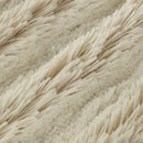 Luxe Cuddle Frosted Shaggy Sand 58"/60" Fabric per yard