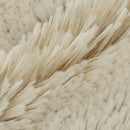 Luxe Cuddle Frosted Shaggy Sand 58"/60" Fabric per yard