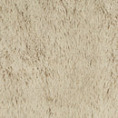 Luxe Cuddle Frosted Shaggy Sand 58"/60" Fabric per yard