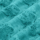 Luxe Cuddle Glacier Teal 58" - 60" Fabric per yard