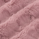 Luxe Cuddle Glacier Woodrose 58" - 60" Fabric per yard