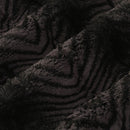 Black Luxe Cuddle Mamba 58"/60" Fabric per yard