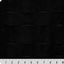Luxe Cuddle Marbella Black 58" - 60" Fabric per yard