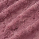 Luxe Cuddle Marble Wildrose 58" - 60" Fabric per yard