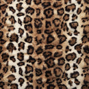 Camel/Black Luxe Cuddle Milan Bobcat 58"/60" Fabric per yard
