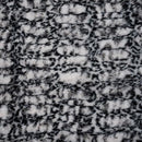 Black Pearl Luxe Cuddle Milan Cheetah Fabric per yard