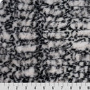Black Pearl Luxe Cuddle Milan Cheetah Fabric per yard