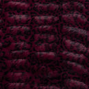 Merlot Luxe Cuddle Milan Cheetah Fabric per yard