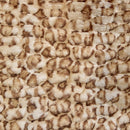 French Oak Luxe Cuddle Milan Clouded Leo Fabric per yard