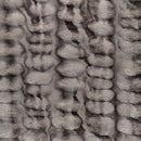 Graphite Luxe Cuddle Milan Enzo 58"/60" Fabric per yard