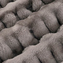 Graphite Luxe Cuddle Milan Enzo 58"/60" Fabric per yard