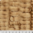 Luxe Cuddle Milan Enzo Mocha 58" - 60" Fabric per yard
