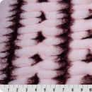 Black Cherry Luxe Cuddle Milan Luca Fabric per yard