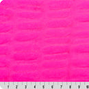 Luxe Cuddle Milan Think Pink  Fabric per yard