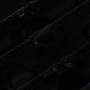 Luxe Cuddle Paws Black 58" - 60" Fabric per yard