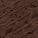 Luxe Cuddle Poppy Coffee 58" - 60" Fabric per yard