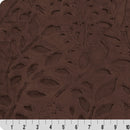 Luxe Cuddle Poppy Coffee 58" - 60" Fabric per yard