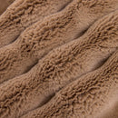 Luxe Cuddle Powderpuff Cappuccino 58" - 60" Fabric per yard