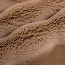 Luxe Cuddle Powderpuff Cappuccino 58" - 60" Fabric per yard