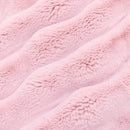 Luxe Cuddle Powderpuff Rosewater 58" - 60" Fabric per yard