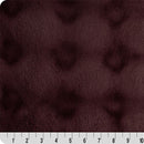Luxe Cuddle Powderpuff Rum Raisin 58" - 60" Fabric per yard