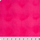 Luxe Cuddle Powderpuff Think Pink 58" - 60" Fabric per yard