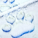 Luxe Cuddle Prism Paws Nautical Blue 58" - 60" Fabric per yard