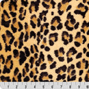 Sand Luxe Cuddle Seal Leopard 58"/60" Fabric per yard