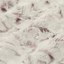 Luxe Cuddle Snowy Owl Elderberry 58" - 60" Fabric per yard