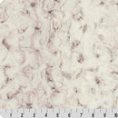 Luxe Cuddle Snowy Owl Elderberry 58" - 60" Fabric per yard