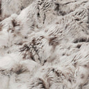 Luxe Cuddle Snowy Owl Pewter 58" - 60" Fabric per yard