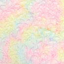 Luxe Cuddle Sorbet Poppy Pastel 58" - 60" Fabric per yard
