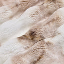 Luxe Cuddle Sorbet Powderpuff Truffle 58" - 60" Fabric per yard