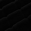 Luxe Cuddle Sydney Black" 58" - 60" Fabric per yard