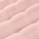 Luxe Cuddle Sydney Rosewater 58" - 60" Fabric per yard