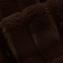 Luxe Cuddle Vienna Espresso" 58" - 60" Fabric per yard