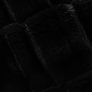 Luxe Cuddle Vienna Black" 58" - 60" Fabric per yard