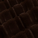 Luxe Cuddle Vienna Espresso" 58" - 60" Fabric per yard