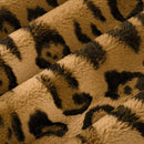 Cognac Luxe Cuddle Wild Jag 58"/60" Fabric per yard