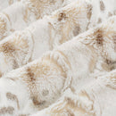 Luxe Cuddle Wild Lynx Ice Taupe 58" - 60" Fabric per yard
